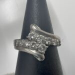 Pt900 プラチナ リング ダイヤ付き md1ct ジュエリー