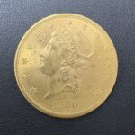 アメリカ 20ドル リバティヘッド金貨 K21.6 1900年発行