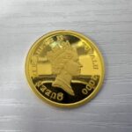 金 K24IG ホース金貨 1/5oz 24金 エリザベス2世