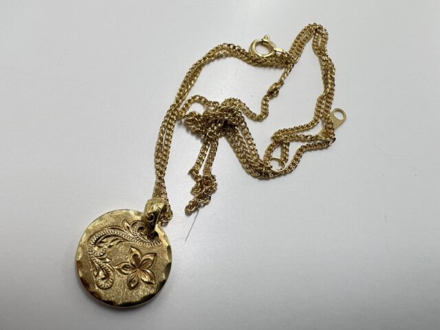 金 K18 ネックレス 3.8g 18金 アクセサリー 貴金属 