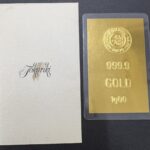 金 K24 徳力 インゴットカード 1g 24金 貴金属