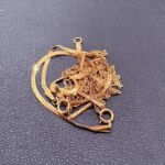 貴金属 18金 K18 チェーンの切れたネックレス 