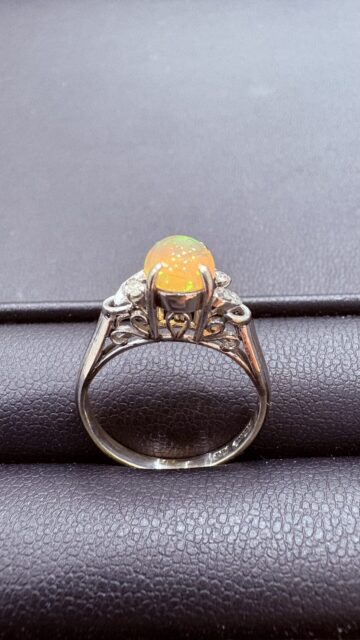 貴金属 金 指輪 K14WG リング