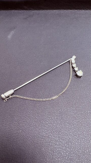 貴金属 プラチナ Pt900 ピンブローチ