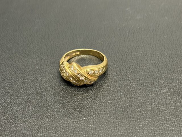 貴金属 K18 ダイヤモンド リング ジュエリー