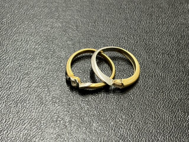 貴金属 Pt900/K18 リング アクセサリー ジュエリー