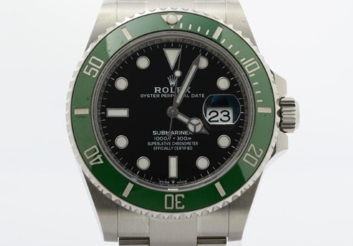  ロレックス　サブマリーナ　グリサブ　SS　オイスターブレス　Ref.126610LV　ブランド時計