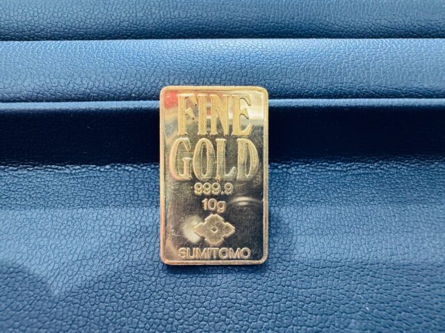 金 K24 インゴット 住友 10g
