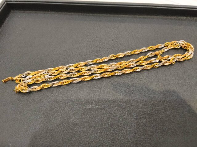 K18/pt850 コンビネックレス アクセサリー