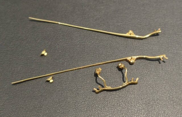 K18/18金　金縁メガネ　破壊済み