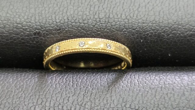 金 18金 750刻印  リング ジュエリー