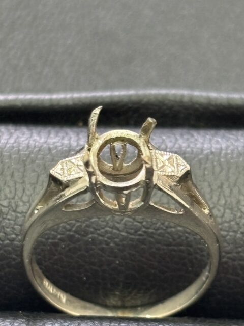 K14WG 14金ホワイトゴールド リング