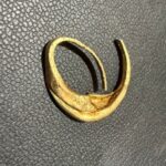 金　貴金属　K18　750　リング　壊れた指輪　変形したアクセサリー