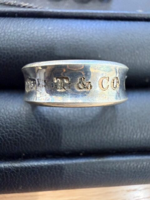 Tiffany ティファニー 1837 ナローリング SV925 ブランドジュエリー