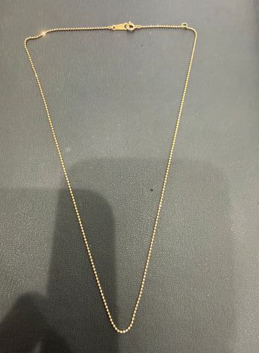 金　貴金属　K18　750　ネックレス　アクセサリー