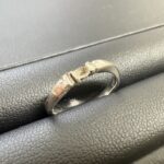 Pt900 プラチナ リング 2.5g ダイヤ取れ アクセサリー