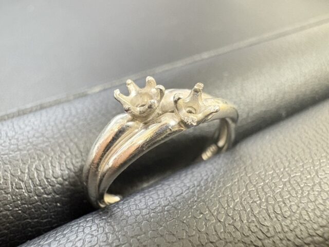 Pt900 プラチナ リング 石取れ アクセサリー