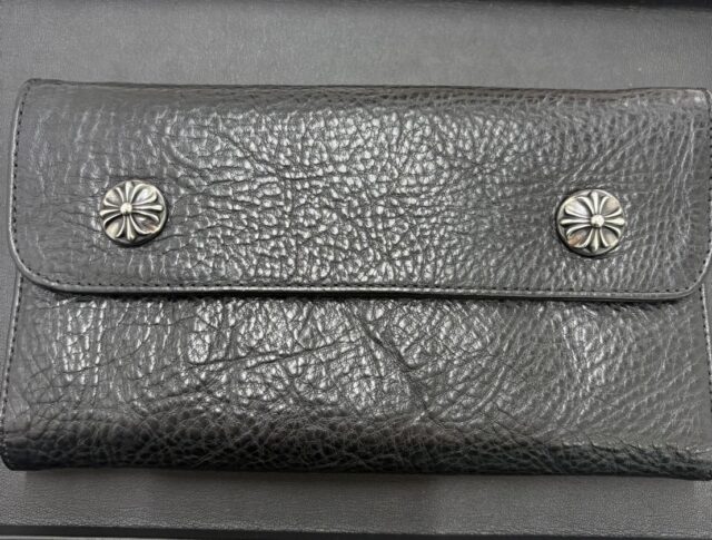 CHROME HEARTS クロムハーツ ウェーブクロス ウォレット