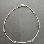 貴金属 18金 K18WG ブレスレット