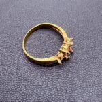 貴金属 18金 指輪 K18 石の取れたリング