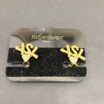 YSL イヴ・サンローラン ロゴマーク イヤリング
