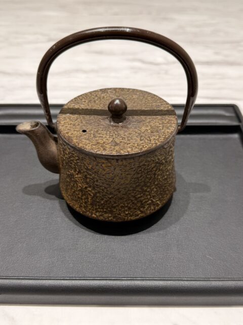 南部鉄器 急須 紅葉