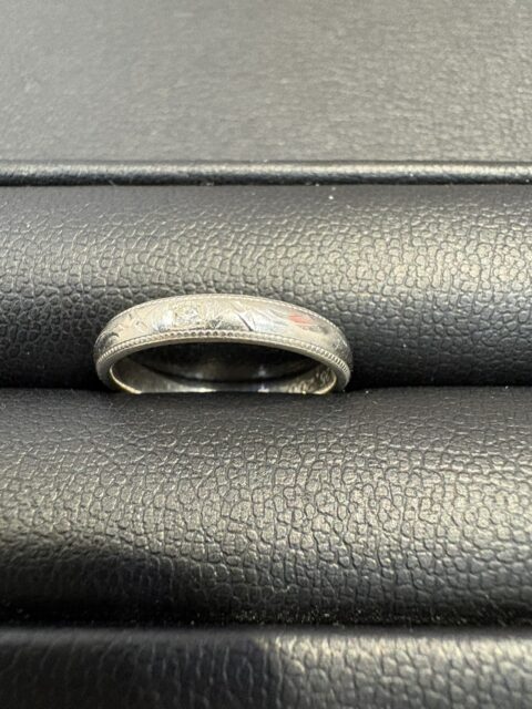 Pt900　貴金属　リング