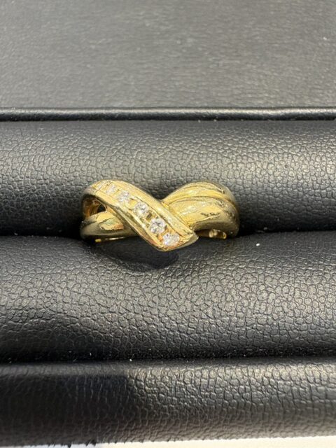 K18 金・貴金属 リング MD0.09ct