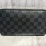 LVダミエ グラフィットオーガナイザー ラウンドファスナー長財布