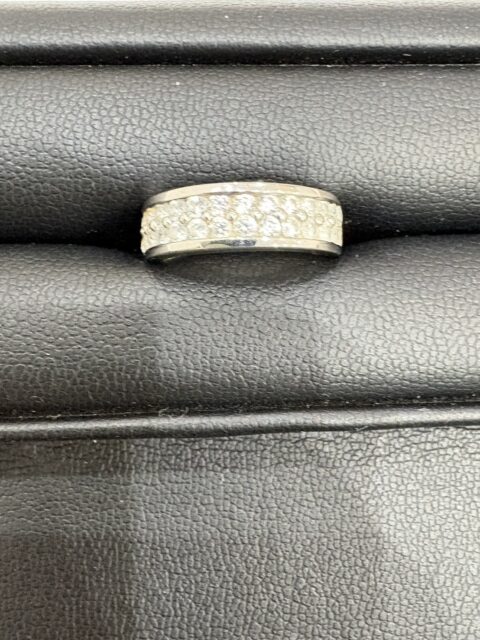 K18 ホワイトゴールド リング