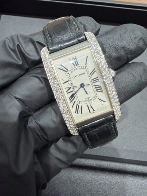カルティエ Cartier タンクアメリカンLM