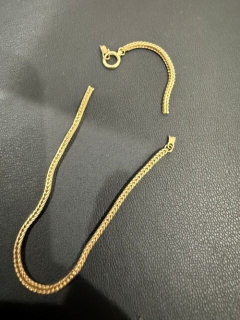 壊れたネックレス　金　貴金属　K18　750　ネックレス　アクセサリー
